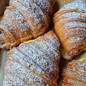 Croissant pudding
