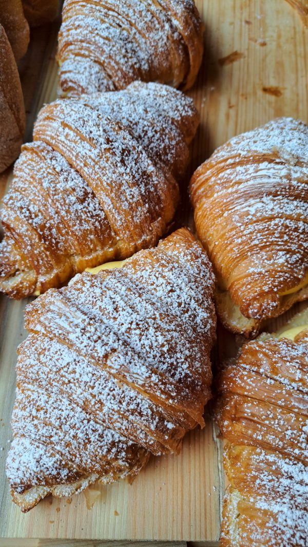 Croissant pudding