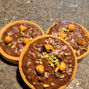 Tartelette chocolade feuilletine