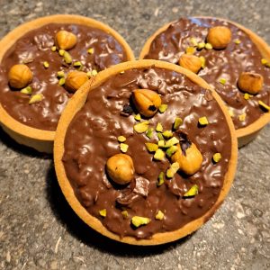 Tartelette chocolade feuilletine